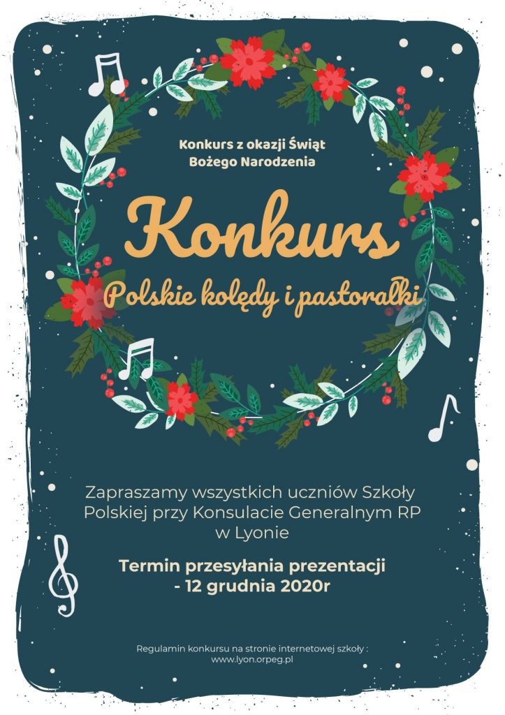 Konkurs „Polskie kolędy i pastorałki”
