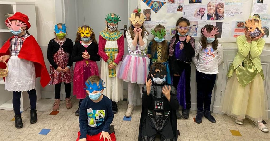Karnawałowe ostatki w Szkole Polskiej w Lyonie