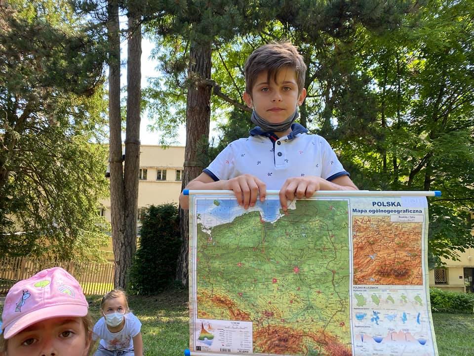 Zajęcia klasy II na świeżym powietrzu