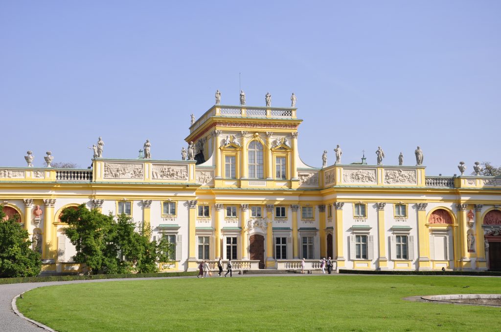 Wirtualna wycieczka uczniów do Pałacu w Wilanowie