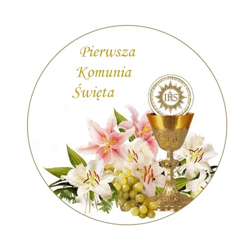 Uroczystosc I Komunii Św. uczniów Szkoły Polskiej w Lyonie