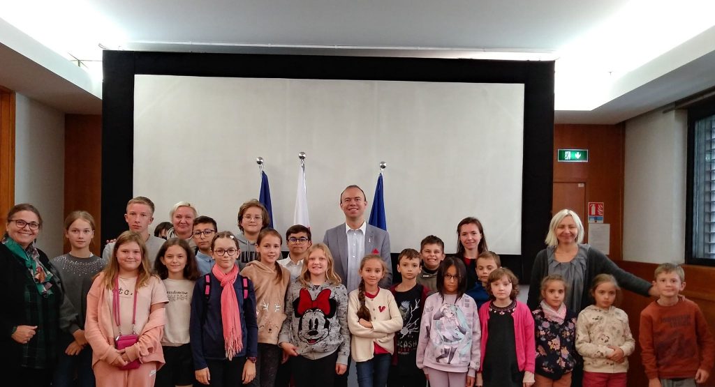 Projekt ” Śladami Polaków w Lyonie” -wizyta w Konsulacie Generalnym RP w Lyonie