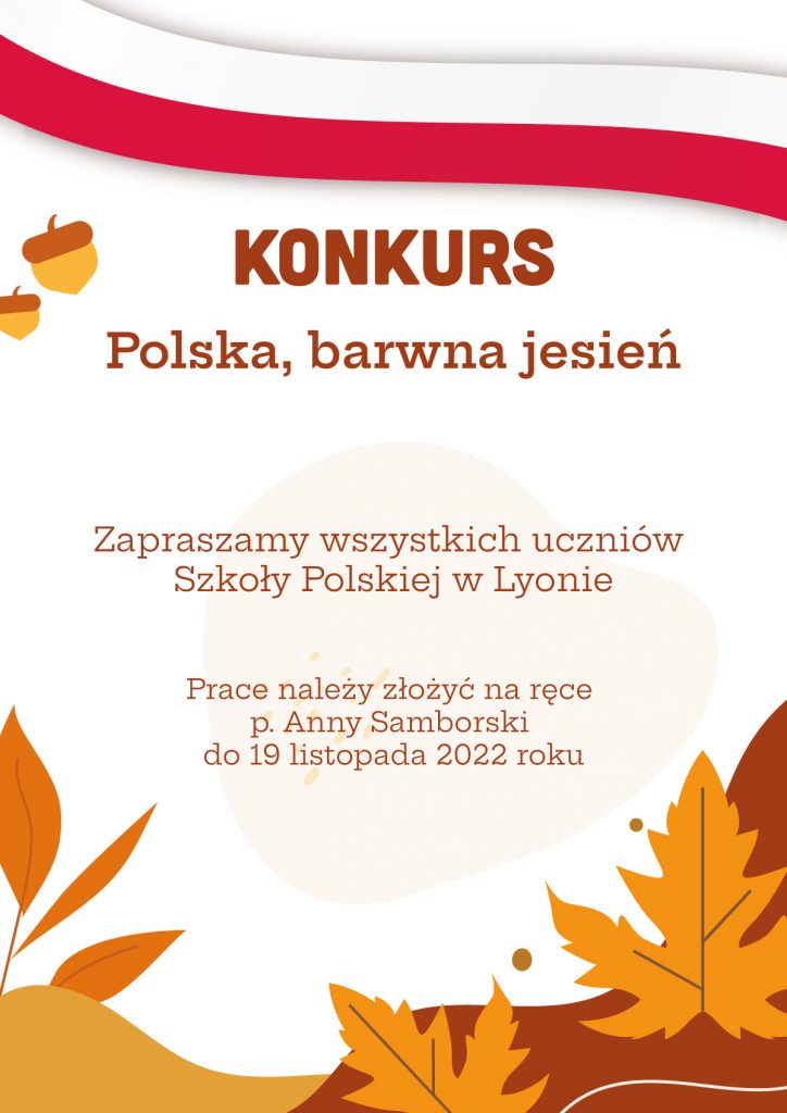 Konkurs „Polska barwna jesień”