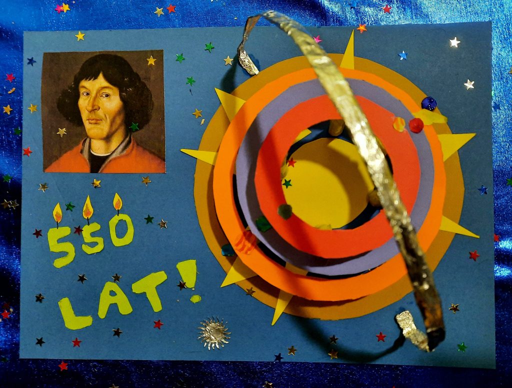 Wyniki konkursu klasowego „Moja kartka urodzinowa dla Mikołaja Kopernika”