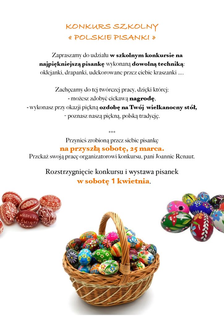 Konkurs POLSKIE PISANKI