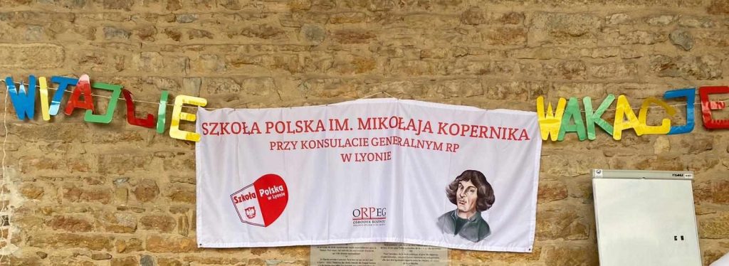 Zakończenie roku szkolnego 2023-24 w Szkole Polskiej w Lyonie