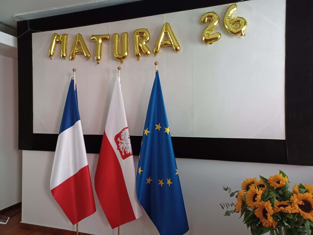 Uroczyste wręczenie dyplomów maturalnych maturzystom Sekcji Polskiej CSI w Lyonie